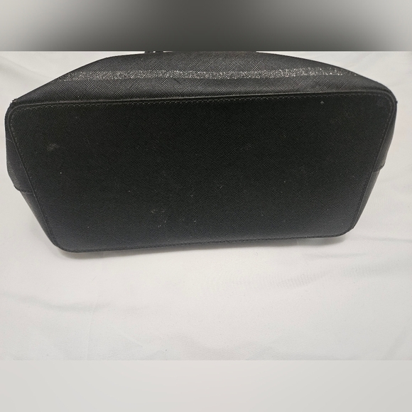 Kate Spade Black Glitter Striped Hand Bag! - Picture 4 of 9